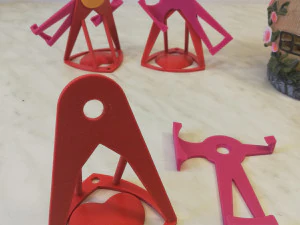 handy stand tsutto heart for huawei p20 lite 3D Print Model