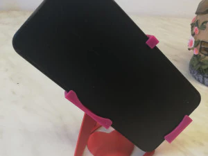 handy stand tsutto heart for huawei p20 lite 3D Print Model