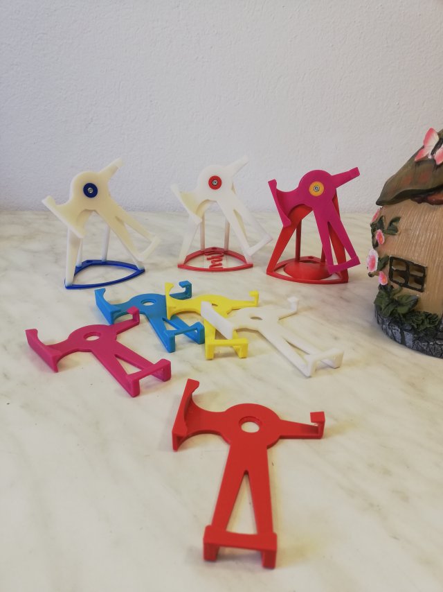 handy stand tsutto holder huawei p30 pro Modello di stampa 3D .c4d .max .obj .3ds .fbx .stl .blend 