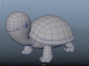 tortoise sea turtle cartoon toon animal fish water reptilia cute 3Dモデル