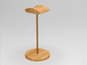 earphone headphone bracket support stand trestle holder hifi 3D 模型