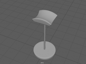 earphone headphone bracket support stand trestle holder hifi 3D 模型