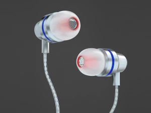 Słuchawki EarPods słuchawki zestaw słuchawkowy słuchawka audio airpod C4D Model 3D
