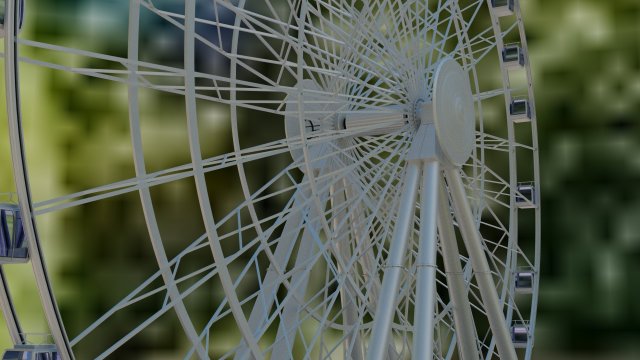 ferris wheel Modèle 3D .c4d .max .obj .3ds .fbx .stl .blend 