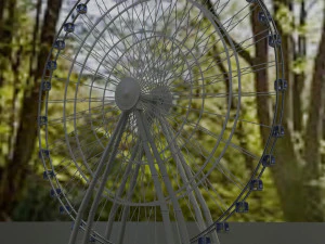 колесо обозрения 3D Модель