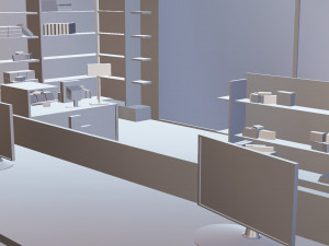 3d model pharmacy Model 3D