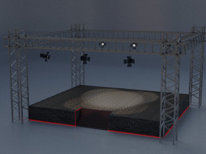 of the scene Model 3D
