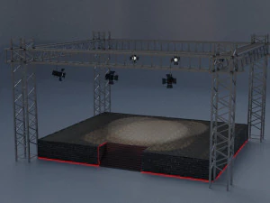 of the scene 3D Model
