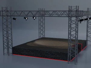 of the scene 3D Model