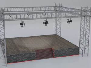 of the scene 3D Model