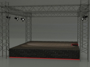 of the scene Model 3D