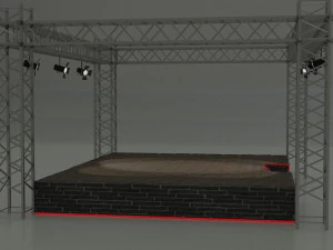 of the scene 3D Model