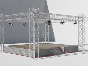 of the scene 3D Model
