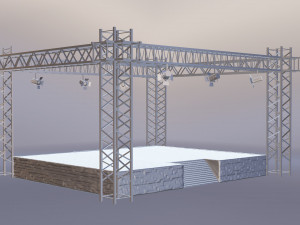 of the scene Model 3D