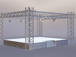 of the scene 3D Model