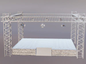 of the scene 3D Model