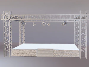 of the scene 3D Model
