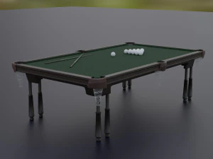 3d model of billiard table 3D Model