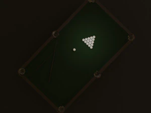 3d model of billiard table 3D Model