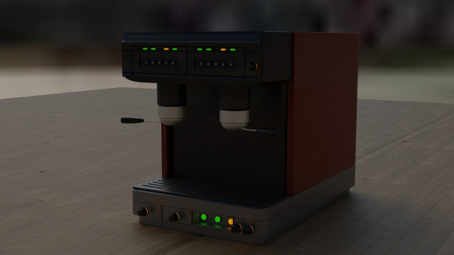 3d model coffee machine 3D Model .c4d .max .obj .3ds .fbx .stl .blend 