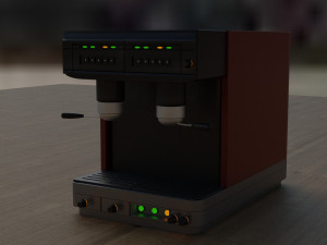 3d model coffee machine 3D Model