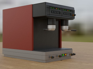 3d model coffee machine Model 3D