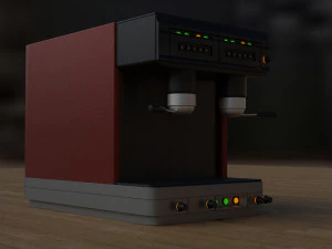 3d model coffee machine 3D Model