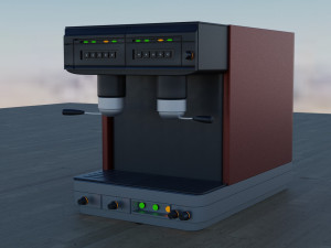 3d model coffee machine Model 3D