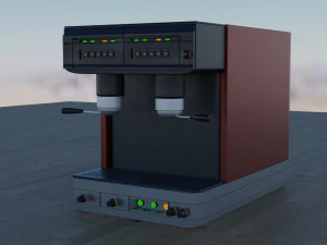 3d model coffee machine 3D Model