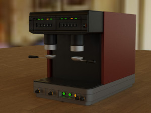 3d model coffee machine Model 3D