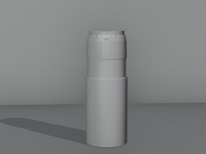 3d model of deodorants low-poly 3D Model