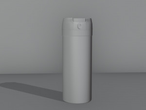 3d model of deodorants low-poly 3D Model