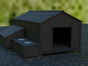 из собачьей будки 3D Модель