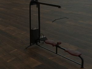 3d model of sports simulator 3D-Modell