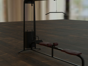 3d model of sports simulator 3D-Modell