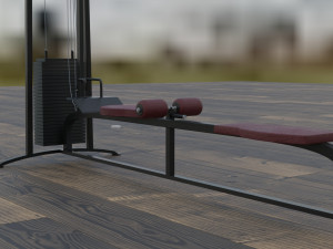 3d model of sports simulator 3D-Modell