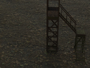 3d tower model low-poly 3D Model