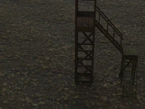 3d tower model low-poly 3D Model