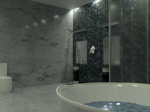 интерьер ванны 3D Модель