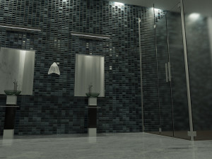 bath interior 3D मॉडल
