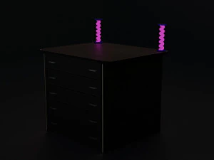 of a box 3D Model