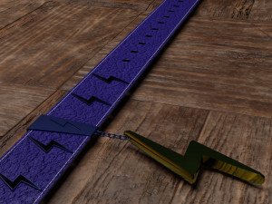 dog collars in different styles 3D Model