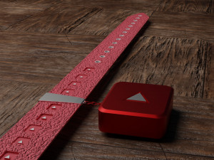 dog collars in different styles 3D Model