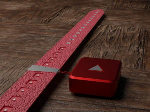 dog collars in different styles 3D Model