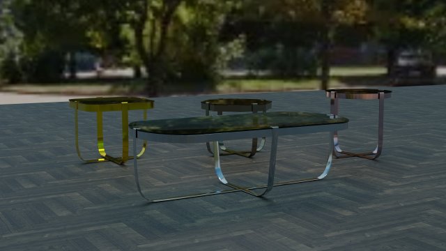 of a coffee table 3D Модель .c4d .max .obj .3ds .fbx .stl .blend 