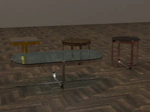 of a coffee table 3D Model