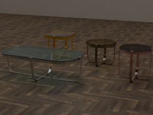 of a coffee table 3D Модель
