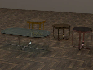 of a coffee table 3D Model