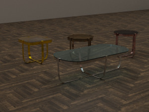 of a coffee table 3D Модель
