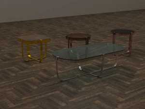 of a coffee table 3D Model